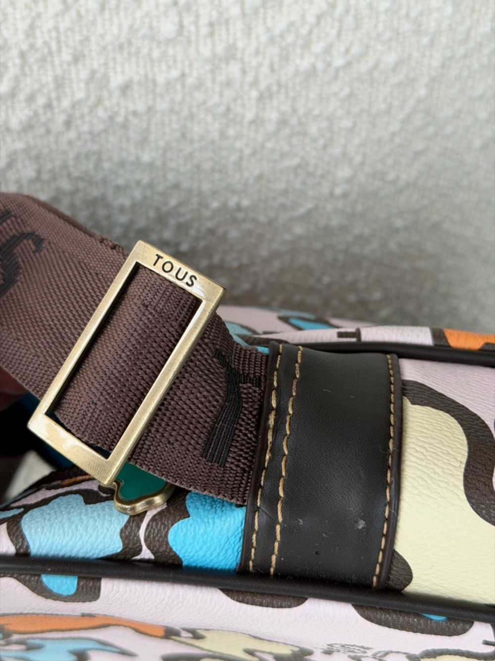 TOUS Kaos Multicolor Teddy Crossbody Bag - Picture 10 of 10